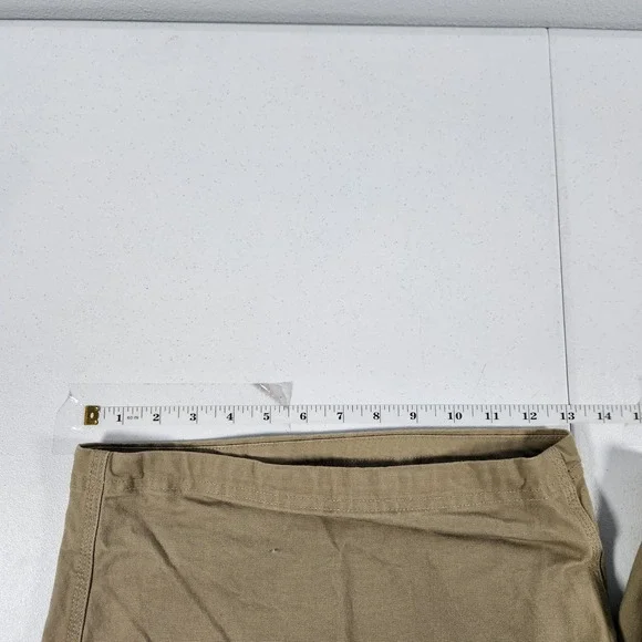 Duluth Trading Co Flex Fire Hose Relaxed Fit Khaki Work Shorts Mens 48 Tan - Picture 6 of 9